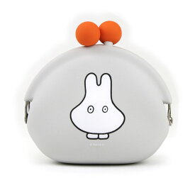POCHI miffy ポチ ミッフィー がま口 シリコン 財布 小銭入れ コインケース メール便送料無料 がま口財布 ポーチ 小物入れ グッズ 雑貨 がまぐち 大人 かわいい レディース おばけ ハロウィン ディック・ブルーナ p+g design ピージーデザイン