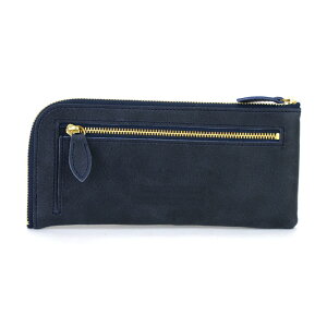 長財布 L字ファスナー しっとりワックスレザー oeillet 本革 日本製 レディース 財布 牛革 ウイエ Col L字財布 L字長財布 薄型長財布 薄マチ Lファス 薄型財布 薄い 送料無料 ベージュ/グリーン/