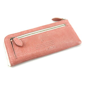 長財布 L字ファスナー ラメ グリッター レザー oeillet 本革 日本製 レディース 財布 牛革 ウイエ Sucre L字財布 L字長財布 薄型長財布 薄マチ Lファス 薄型財布 薄い 送料無料