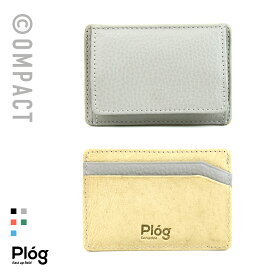 ミニ財布 カードウォレット 薄型 薄い 本革 イタリアンレザー アドリア Plog プログ コンパクトウォレット 父の日 プレゼント ギフト