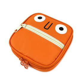 ファスナー ポーチ 小物入れ コスメポーチ 小さめ ミニポーチ 仕分けポケット SMILER スマイラー POUCH MONSTER ポーチ モンスター 可愛い キャラクター おしゃれ スクエア ケーブル 収納 ポーチ 女性用 男性用 レディース メンズ ユニセックス