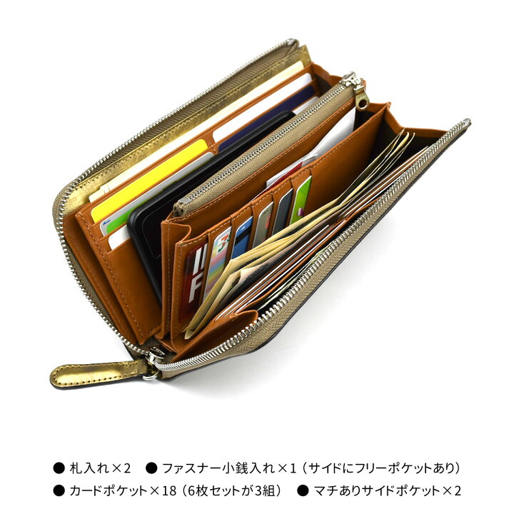楽天市場】長財布 L字ファスナー レディース 日本製 TRIALOGUE STUDIO 