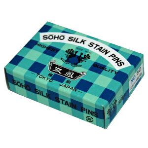 双鳳 シルクピン#50 80g ステンレス製(まち針 待ち針 待針 手芸 道具 仮止め 小町針 ドレスピン ピーシング しつけ 細 長 ピン 洋裁 和裁 手芸 ハンドメイド かわ