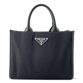 プラダ ハンドバッグ Re-Nylon ロゴ ナイロン 1BA354 PRADA 2way 黒 【中古】 プラダ バッグ プラダ レディース PRADA BAG