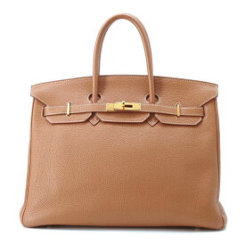 エルメス バーキン35 ゴールド/ゴールド金具 トゴ □J刻印 HERMES Birkin ハンドバッグ 【安心保証】 【中古】 エルメス バーキン エルメス バッグ エルメス レディース HERMES Birkin HERMES BAG