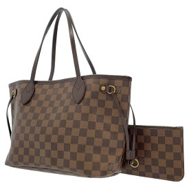 ルイヴィトン トートバッグ ダミエ・エベヌ ネヴァーフルPM N41359 LOUIS VUITTON ハンドバッグ 【安心保証】 【中古】 ルイ・ヴィトン ダミエ ルイ ヴィトン バッグ ルイヴィトン LOUIS VUITTON BAG 中古