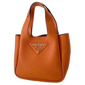 プラダ ハンドバッグ ロゴ レザー 1BA349 PRADA バッグ ミニバッグ 【安心保証】 【中古】 プラダ バッグ プラダ レディース PRADA BAG