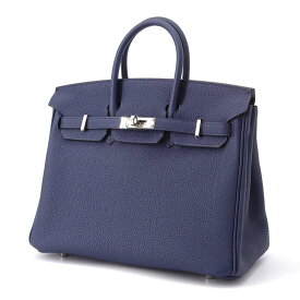 エルメス バーキン25 ブルーネイビー/シルバー金具 トゴ B刻印 HERMES Birkin ハンドバッグ エルメス バーキン エルメス バッグ エルメス レディース HERMES Birkin HERMES BAG