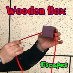 Wooden Box Escapes - Deluxe@ؔGXP[v - fbNX|C[W,}WbN,}WbN,i,̔,Vbv,}WV,,osaka,magic