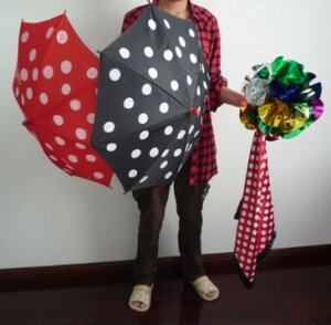 �|���J�h�b�g�V���N���p���\���`Polka Dot Silk & Umbrella�`