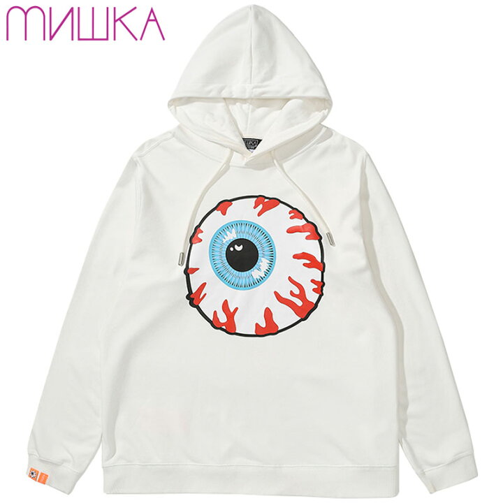 楽天市場】ミシカ MISHKA上海 KEEP WATCH HOODIE ( ホワイト 白 WHITE 
