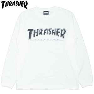 ySTCY Xg1_zXbV[ THRASHER PIXCEL LONGSLEEVE ( zCg  WHITE/BLACK ) XbV[T THRASHERT XbV[OTVc THRASHEROTVc XbV[}OS THRASHER
