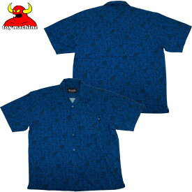 【Lサイズ ラスト1点】【BIGSIZE】送料無料 トイマシーン TOY MACHINE CHARACTERS PRINT SHIRTS(ネイビー NAVY)トイマシーン半袖シャツ TOY MACHINE半袖シャツ トイマシーンオーバーサイズシャツ TOY MACHINEオーバーサイズシャツ