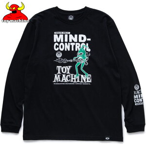 gC}V[ TOY MACHINE MIND CONTROL 2 LONG TEE ( ubN  BLACK ) gC}V[T TOY MACHINET gC}V[eB[ TOY MACHINEeB[ LONGSLEEVE OX[u wr[EFCg