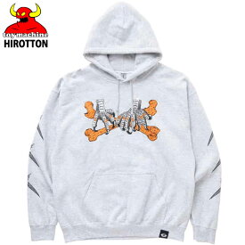 送料無料 トイマシーン TOY MACHINE x HIROTTON CLAW HOODY(グレー ASH GRAY)トイマシーンパーカ　TOY MACHINEパーカ トイマシーンスウェット　TOY MACHINEスウェット プルオーバーフーディ ヒロットンコラボ