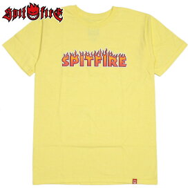 スピットファイア SPIT FIRE FLASH FIRE TEE(イエロー 黄 YELLOW)スピットファイアTシャツ SPIT FIRETシャツ スピットファイア半袖 SPIT FIRE半袖