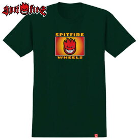 【Sサイズ ラスト1点】スピットファイア SPIT FIRE SPITFIRE LABEL TEE(グリーン 緑 GREEN)スピットファイアTシャツ SPIT FIRETシャツ スピットファイア半袖 SPIT FIRE半袖