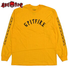 スピットファイヤー SPITFIRE GONZ SHMOO SLEEVE L/S TEE(ゴールド GOLD)スピットファイヤーロンT SPIT FIREロンT スピットスピットファイヤーロングTシャツ SPIT FIREロングTシャツ スピットファイアロングスリーブ SPIT FIREロングスリーブ