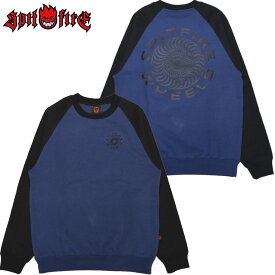 送料無料 スピットファイヤー ウィール SPITFIRE WHEELS CLASSIC ’87 SWIRL CUSTOM PULLOVER CREWNECK(ネイビー NAVY/BLACK)スピットファイヤースウェット SPIT FIREスウェット スピットファイアクルーネック SPIT FIREクルーネック