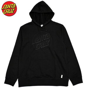 �T���^�N���[�Y SANTA CRUZ OPUS DOT ECO PULLOVER HOODED ( �u���b�N �� BLACK ) �T���^�p�[�J SANTACRUZ�p�[�J �T���^�v���I�[�o�[ SANTACRUZ�v���I�[�o�[
