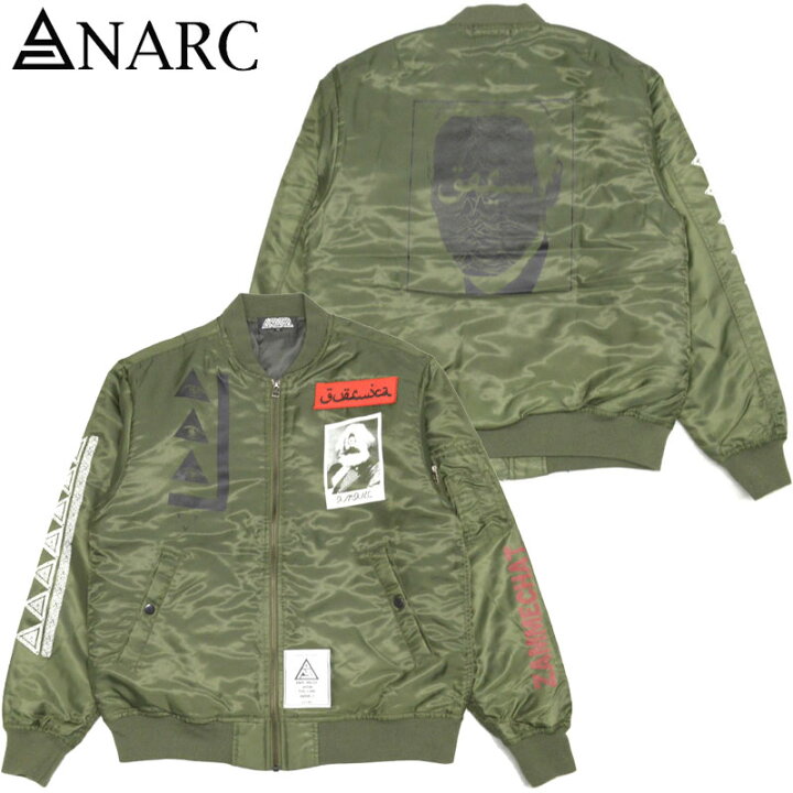 楽天市場】送料無料 アナーク ANARC MA-1211 JK ( グリーン 緑 GREEN 