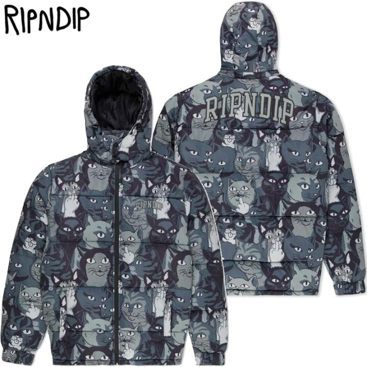 楽天市場】送料無料 リップンディップ RIPNDIP FAMILY TREE PUFFER 