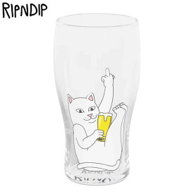 リップンディップ RIPNDIP HALF FULL BEER GLASS(CLEAR)リップンディップビールグラス RIPNDIPビールグラス リップンディップグッズ RIPNDIPグッズ