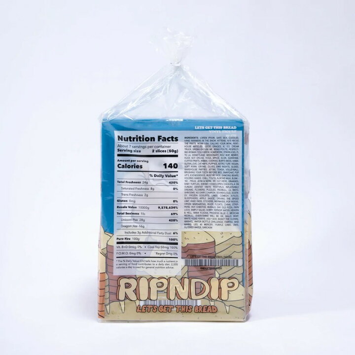 楽天市場】送料無料 リップンディップ RIPNDIP LETS GET THIS BREAD 