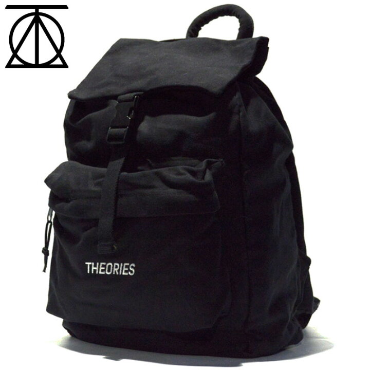 楽天市場】セオリーズ THEORIES STAMP CAMPER BACK ( ブラック 黒 