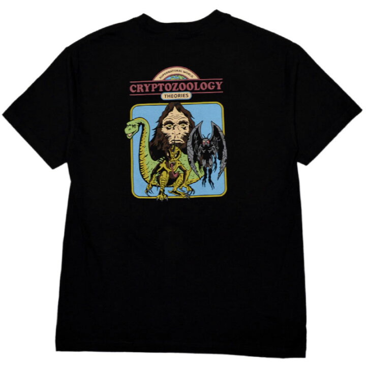 楽天市場】セオリーズ THEORIES CRYPTOZOOLIGIST TEE ( ブラック 黒 