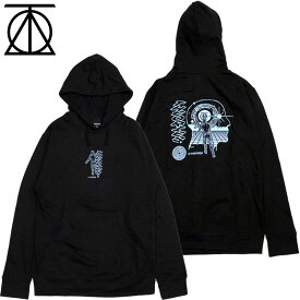 セオリーズ THEORIES GRIDWALKER HOODIE(ブラック 黒 BLACK)セオリーズパーカ THEORIESパーカ セオリーズプルオーバー THEORIESプルオーバー セオリーズスウェット THEORIESスウェット