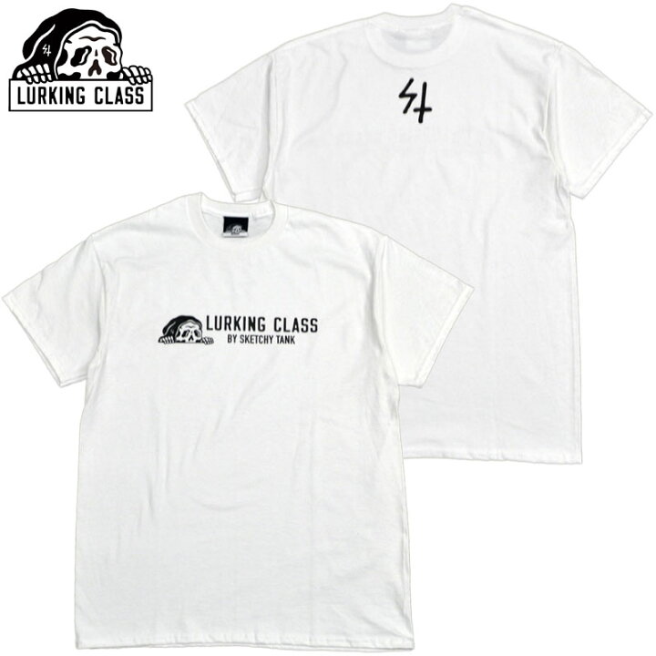 楽天市場 Xlサイズ ラスト1点 ラーキングクラス Lurking Class Logo Tee ホワイト 白 White ラーキングクラスtシャツ Lurking Classtシャツ ラーキングクラスティーシャツ Lurking Classティーシャツ スケッチータンク Sketchy Tank Warp Web Shop 楽天市場店