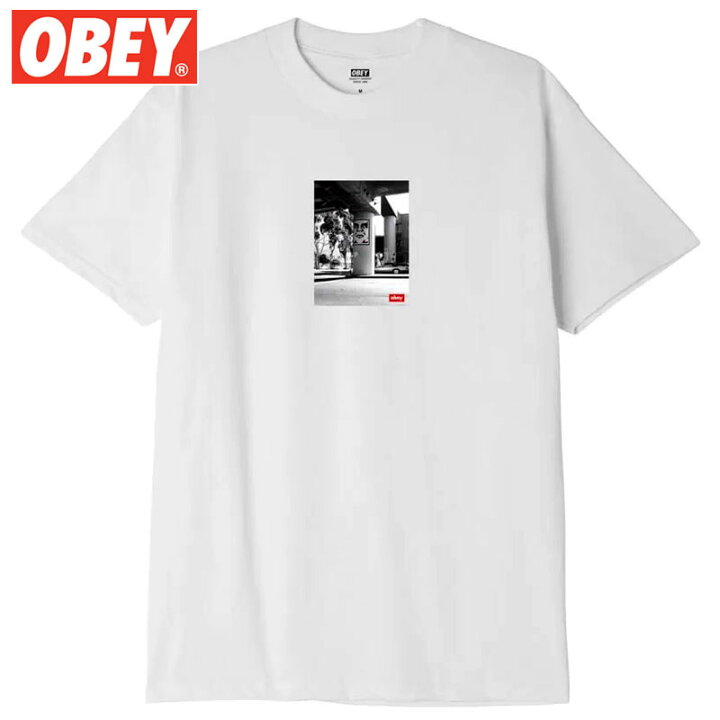 楽天市場】オベイ OBEY OBEY URBAN RENEWAL TEE ( ホワイト 白 WHITE 