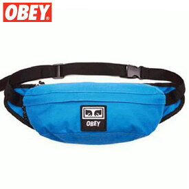 オベイ OBEY TAKEOVER SLING BAG(ブルー 青 BLUE)オベイスリングバッグ OBEYスリングバッグ オベイウエストポーチ OBEYウエストポーチ オベイバッグ OBEYバッグ