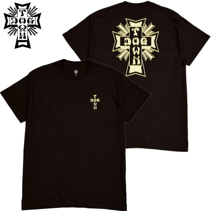 楽天市場】ドッグタウン DOGTOWN CLOSS LOGO S/S TEE ( ブラウン DARK 