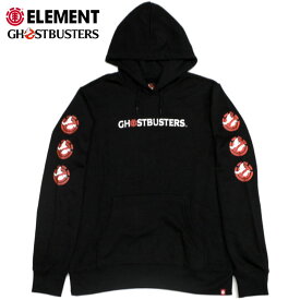 エレメント ELEMENT x GHOSTBUSTERS EIDOLON HOOD(ブラック 黒 BLACK)エレメントパーカパーカ ELEMENTパーカ エレメントプルオーバー ELEMENTプルオーバー エレメント長袖 ELEMENT長袖 ゴーストバスターズコラボ