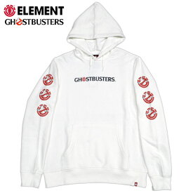 エレメント ELEMENT x GHOSTBUSTERS EIDOLON HOOD(ホワイト 白 WHITE)エレメントパーカパーカ ELEMENTパーカ エレメントプルオーバー ELEMENTプルオーバー エレメント長袖 ELEMENT長袖 ゴーストバスターズコラボ