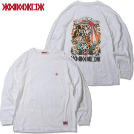 アニマリア ANIMALIA L/S Tee -ROCK OF AGES-(ホワイト 白 WHITE)アニマリアロングTシャツ ANIMALIAロングTシャツ アニマリアロンT ANIMALIAロンT