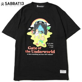 サバトサーティーン SABBAT13 PLAY SONG T(ブラック 黒 BLACK)SABBAT13Tシャツ サバトサーティーンティーシャツ SABBAT13ティーシャツ サバト