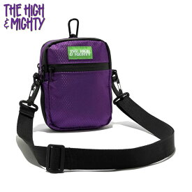 ハイアンドマイティー THE HIGH&MIGHTY QUARTER SMELL PROOF BAG(パープル 紫 PURPLE)ハイアンドマイティーショルダーバッグ THE HIGH&MIGHTYショルダーバッグ ハイアンドマイティー鞄 THE HIGH&MIGHTY鞄 かばん カバン BAG