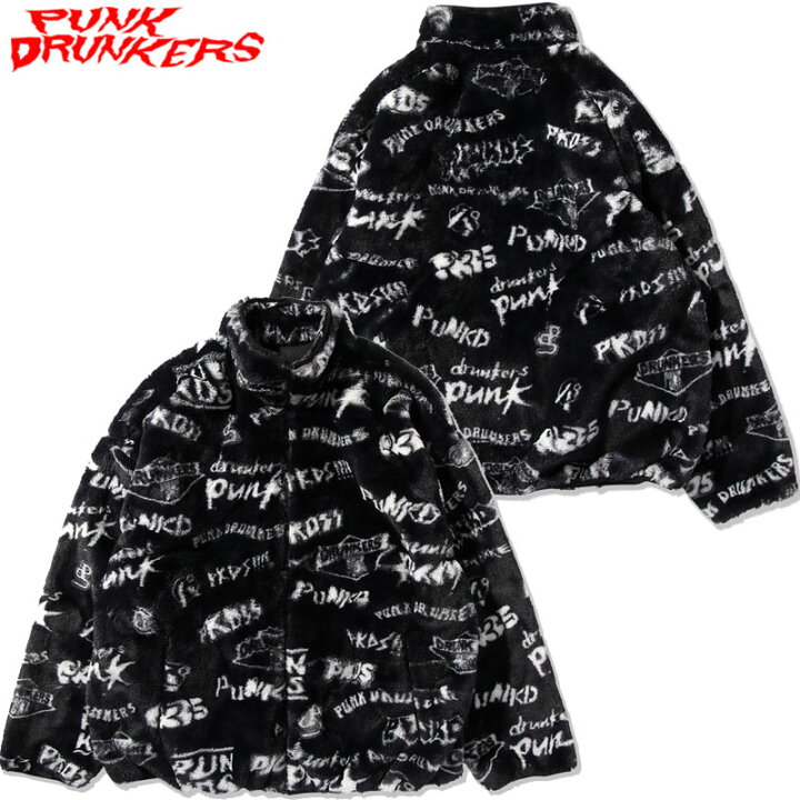 楽天市場】送料無料 パンクドランカーズ PUNK DRUNKERS PDSロゴ総柄  