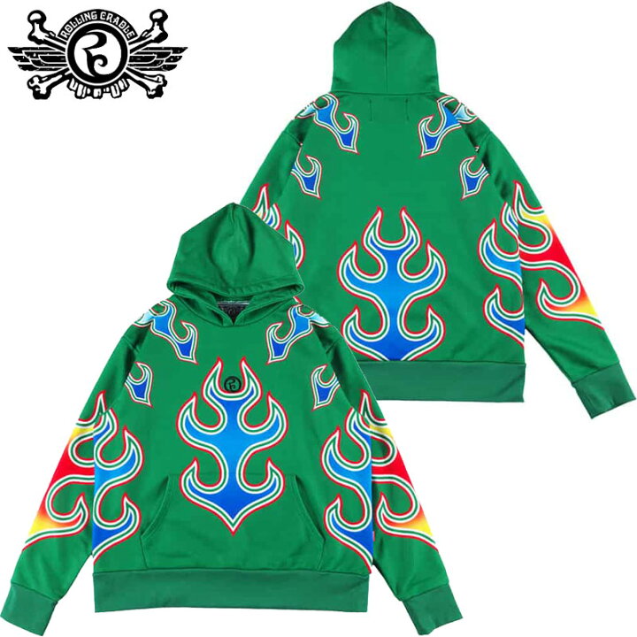 楽天市場】送料無料 ローリングクレイドル ROLLING CRADLE FIRE HOODIE  