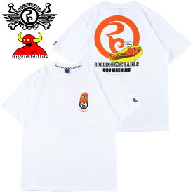 ローリングクレイドル ROLLING CRADLE RC×TOY MACHINE RC COFFIN(ホワイト 白 WHITE)ローリングクレイドルTシャツ ROLLING CRADLETシャツ ローリングクレイドル半袖 ROLLING CRADLE半袖 TOY MACHINEコラボ トイマシーンコラボ