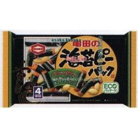 大阪京菓 ZRx亀田製菓　85G 海苔ピーパック×12個【xeco】【エコ配 送料無料 （沖縄県配送不可 時間指定と夜間お届け不可）】