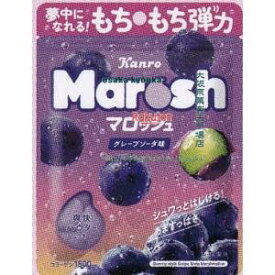 大阪京菓 ZRxカンロ　50G マロッシュグレープソーダ味×144個【xw】【送料無料（沖縄は別途送料）】