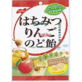 大阪京菓 ZRxノーベル製菓　110G はちみつりんごのど飴×96個【xw】【送料無料（沖縄は別途送料）】