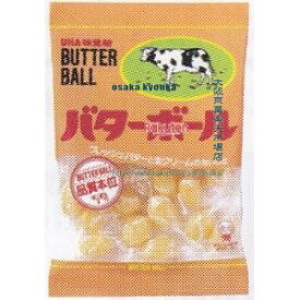 大阪京菓 ZRxユーハ味覚糖　104G バターボール×144個【xw】【送料無料（沖縄は別途送料）】