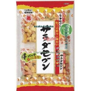 大阪京菓 ZRx越後製菓 90G サラダセブン4P×48個【xra5】【送料無料(沖縄は別途送料)】