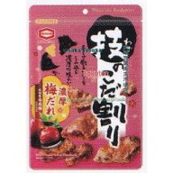 大阪京菓 ZRx亀田製菓　100G 技のこだ割り濃厚梅だれ×24個【xrs6】【送料無料（沖縄は別途送料）】