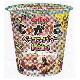 大阪京菓 ZRxカルビー　52G じゃがりこベーコンバター醤油味×12個【xecoa5】【エコ配 送料無料 （沖縄県配送不可 時間指定と夜間お届け不可）】